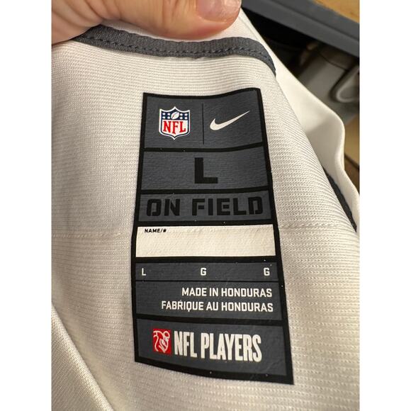 Men's Authentic Nike Travis Kelce Kansas City Chiefs Player Away Game Jersey L - Picture 9 of 16